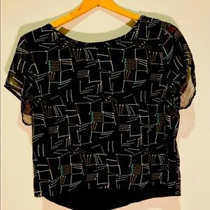 Matchbook print short sleeve shirt